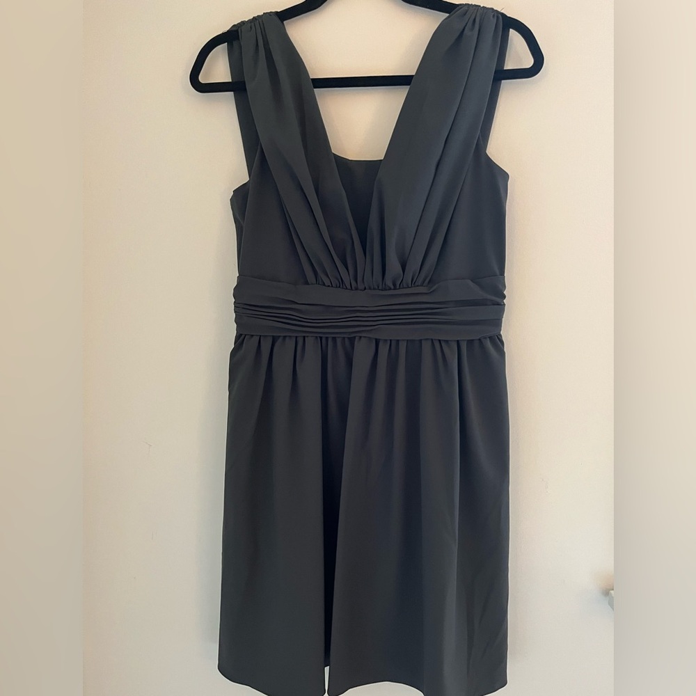 Decode 1.8 steel grey cocktail dress size 8